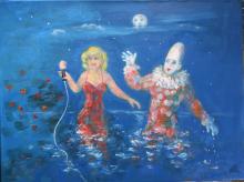 Gemälde "The show must go on"